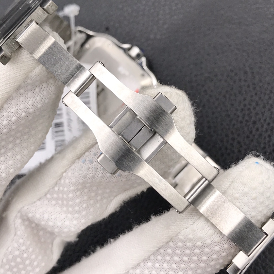 129Swiss-Cartier-Santos-Replica-WSSA0009-Stainless-steel-strap-39.8MM-7