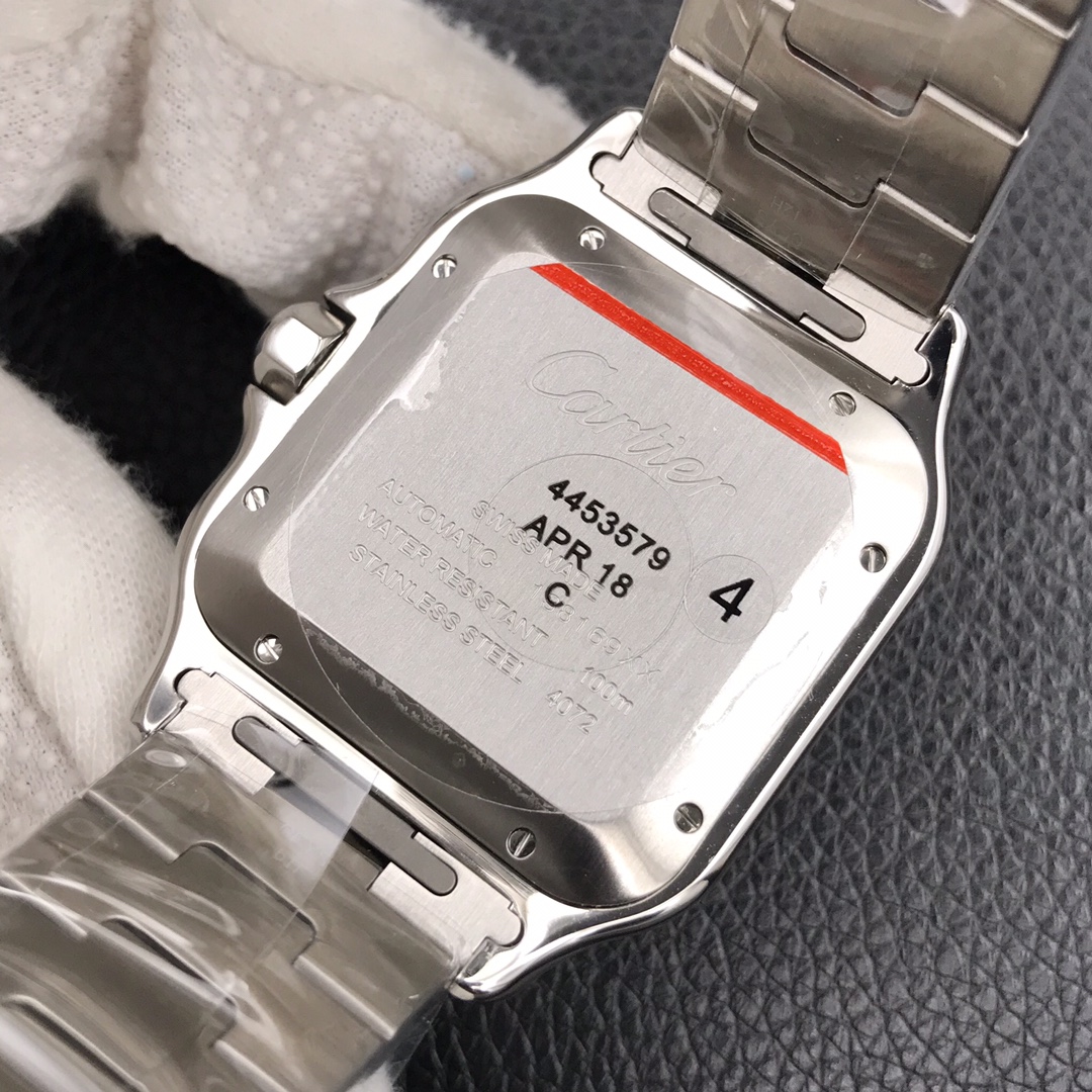 129Swiss-Cartier-Santos-Replica-WSSA0009-Stainless-steel-strap-39.8MM-8