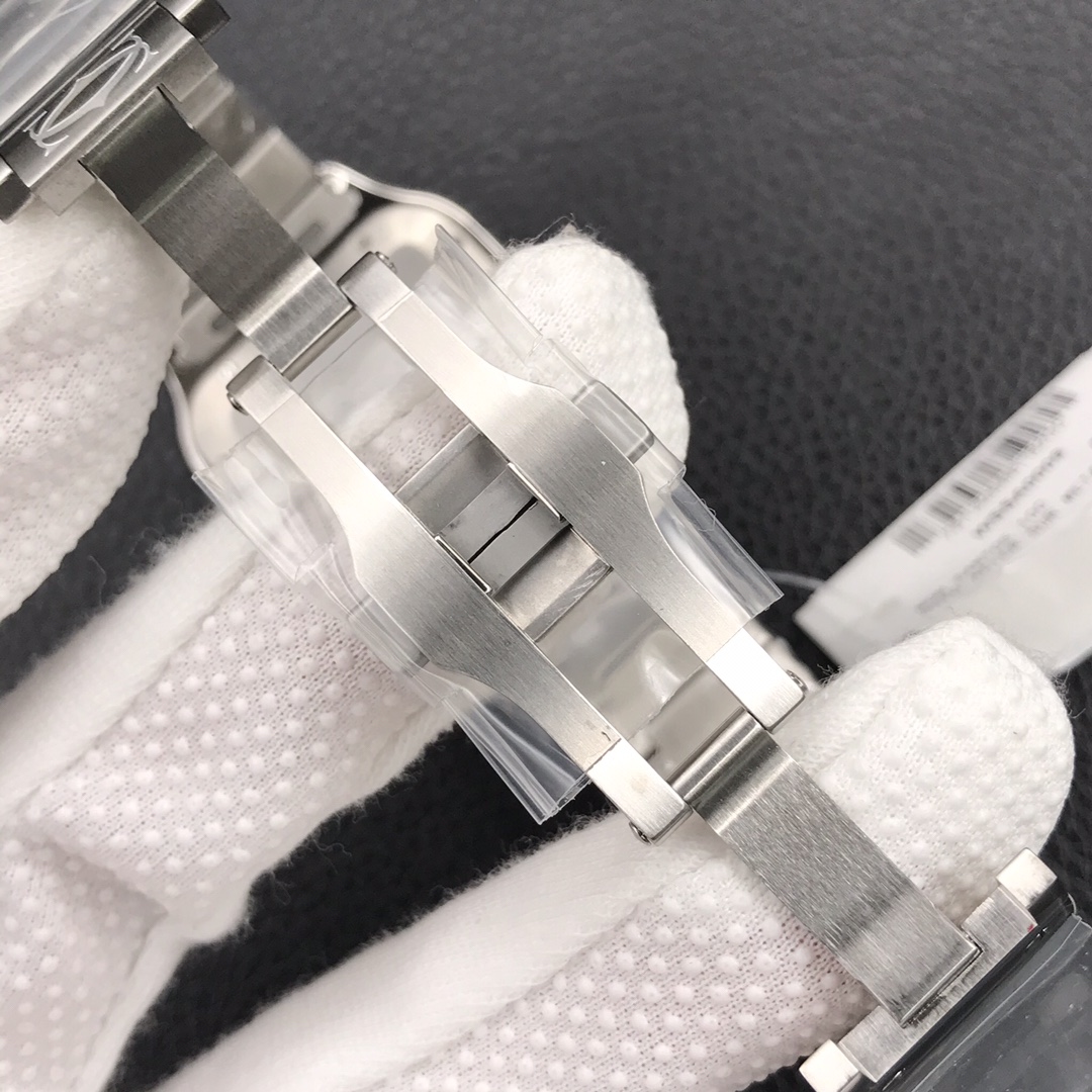 130Swiss-Cartier-Santos-Replica-Stainless-steel-strap-39.8MM-7