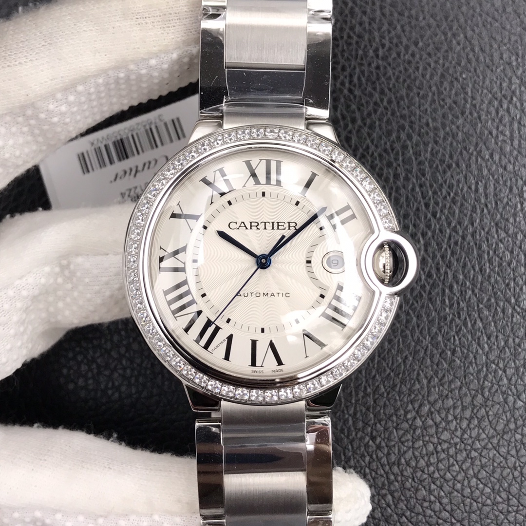 131Swiss-Cartier-Ballon-Bleu-Replica-Stainless-steel-strap-42MM