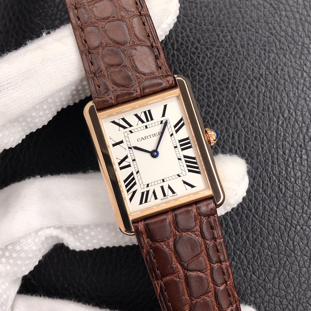 139Swiss-Cartier-Tank-Replica-Leather-strap-24x31MM-1