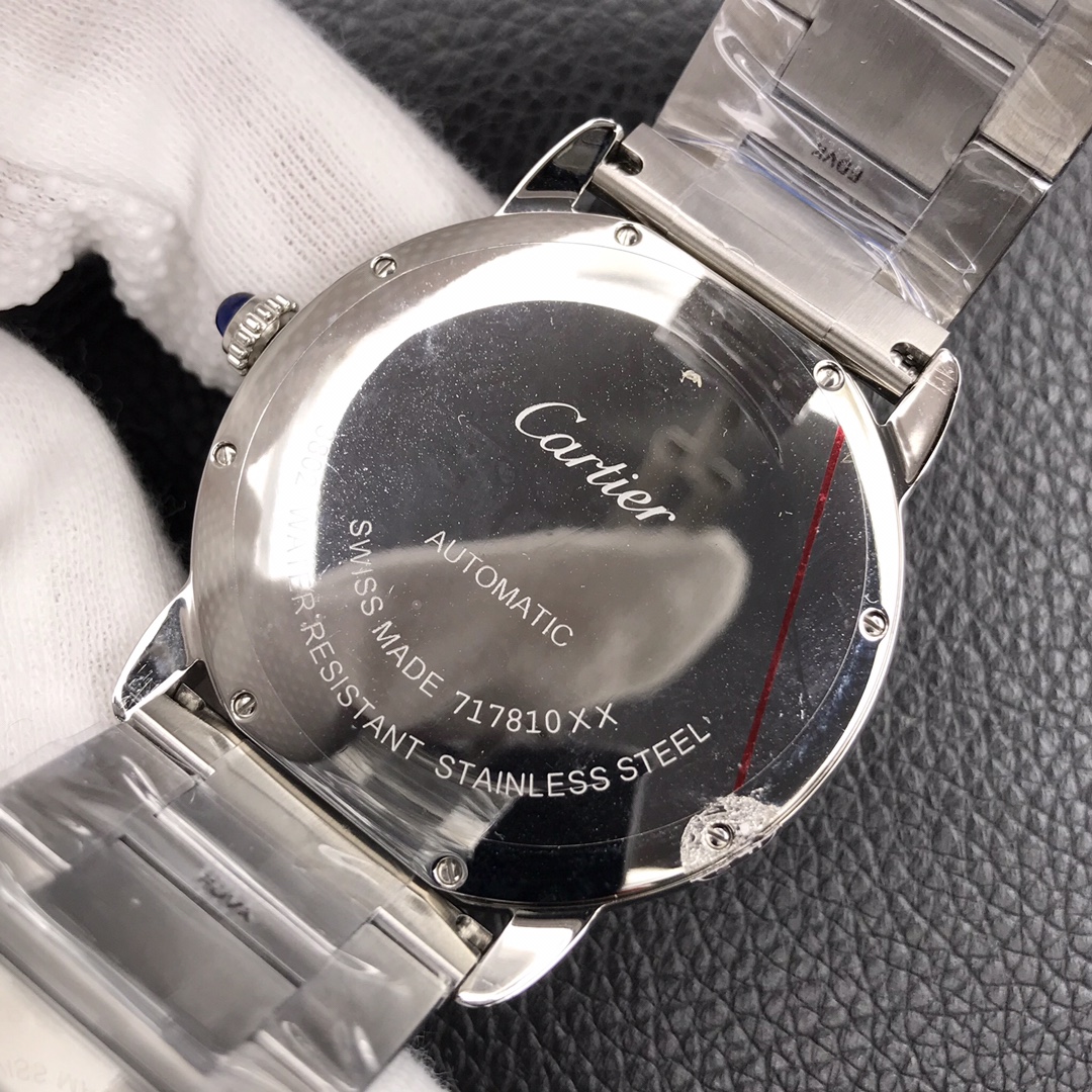 140Swiss-Cartier-Ronde-Replica-Stainless-steel-strap-42MM-8