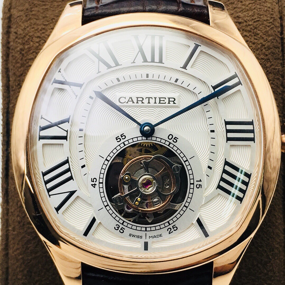 49Swiss-Cartier-Drive-Replica-W4100013-Leather-strap-41MM-3