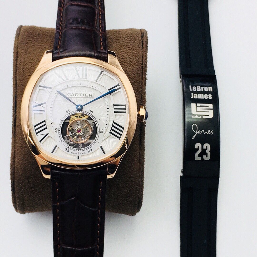 49Swiss-Cartier-Drive-Replica-W4100013-Leather-strap-41MM