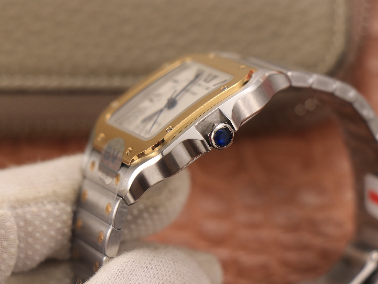 55Swiss-Cartie-Santos-Replica-Stainless-steel-strap-35MM-4