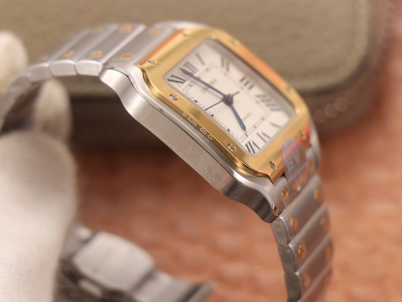 55Swiss-Cartie-Santos-Replica-Stainless-steel-strap-35MM-5