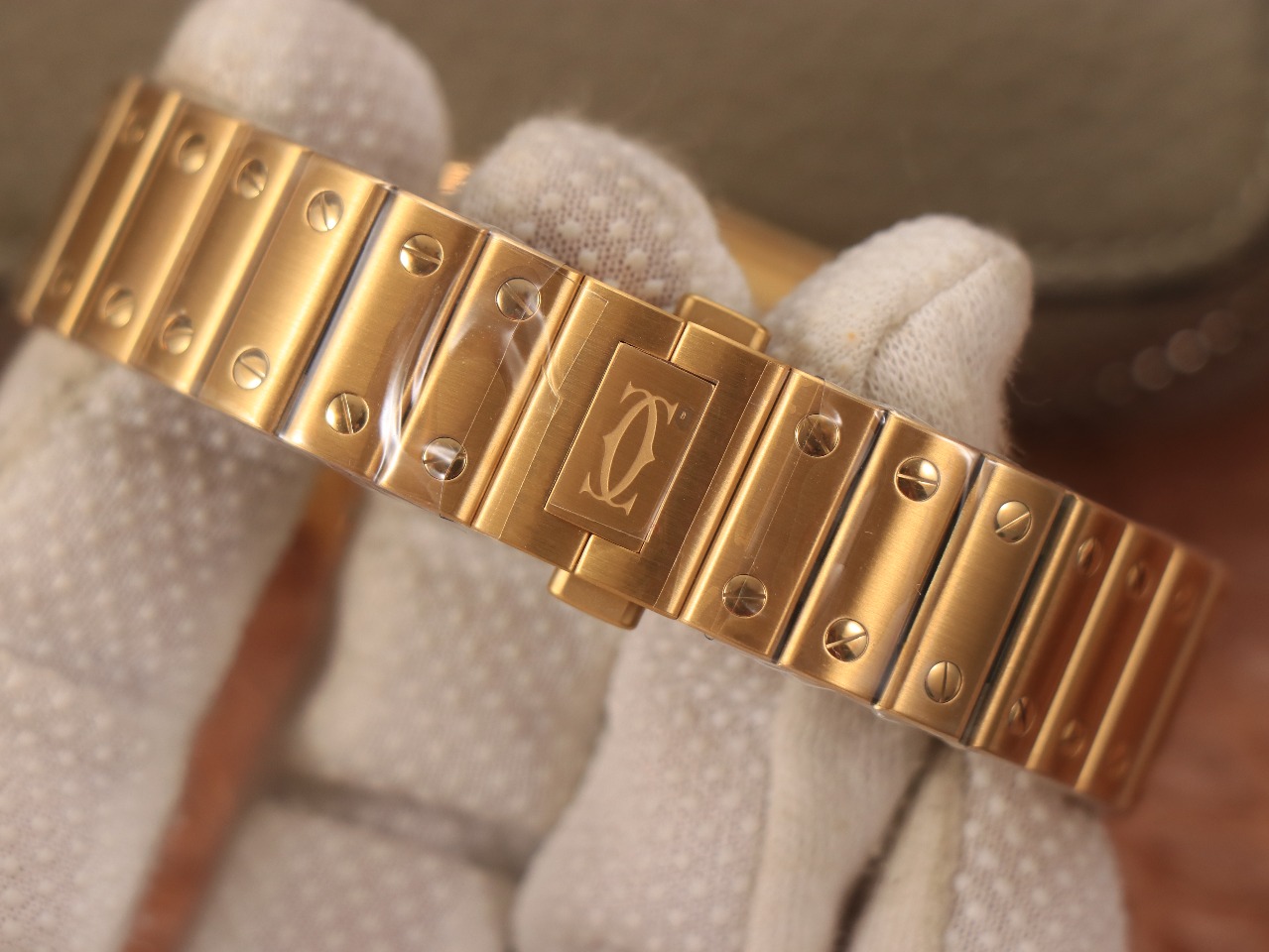 57Swiss-Cartie-Santos-Replica-Stainless-steel-strap-35MM-7