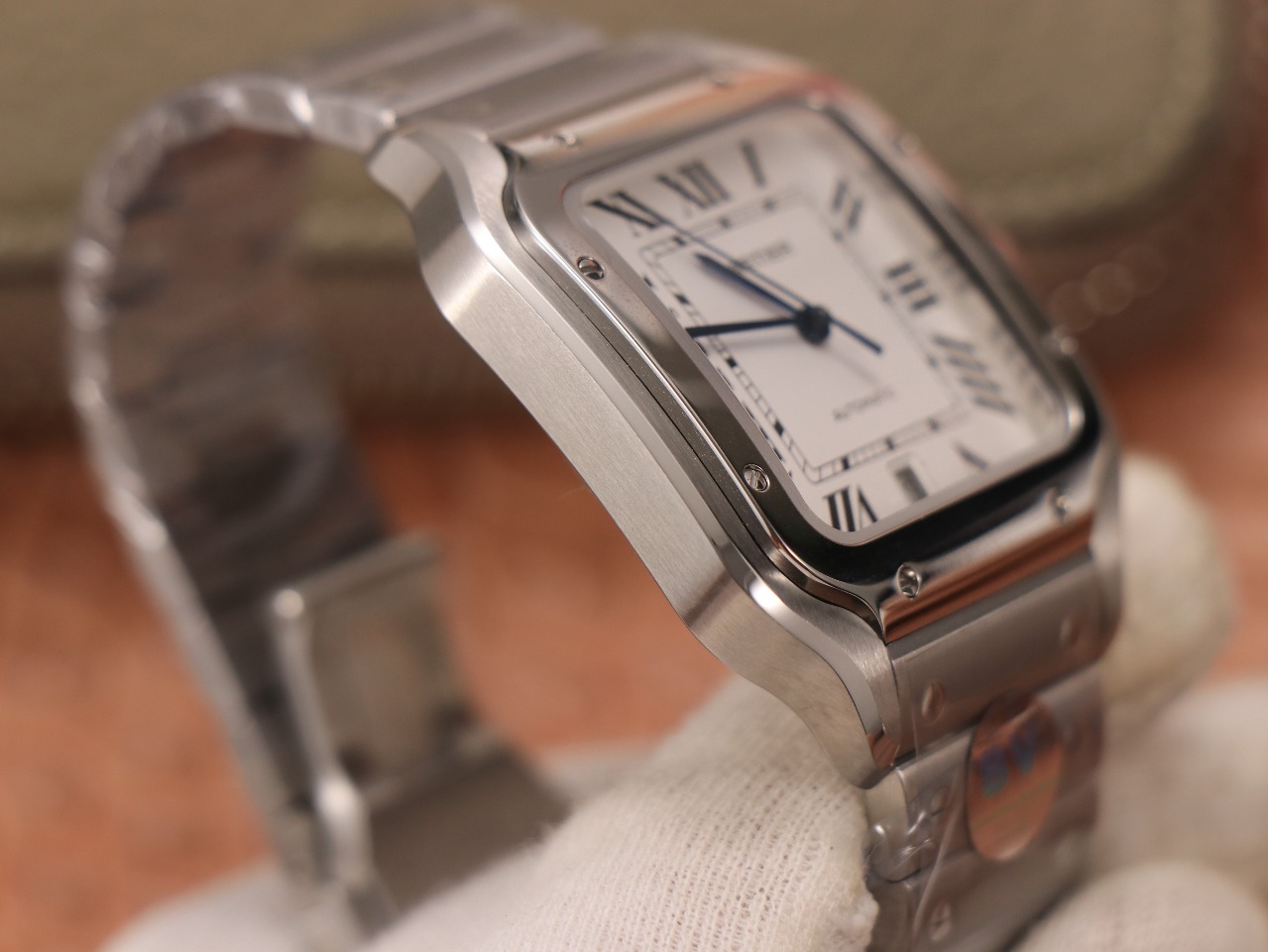 59Swiss-Cartie-Santos-Replica-Stainless-steel-strap-39.8MM-5