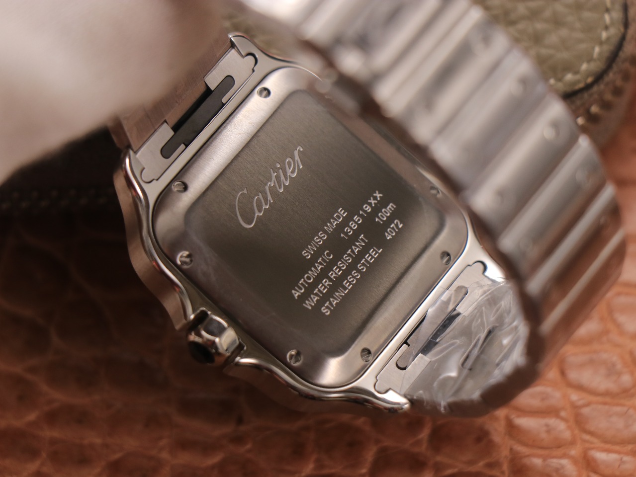 59Swiss-Cartie-Santos-Replica-Stainless-steel-strap-39.8MM-6