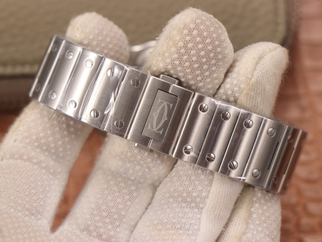 59Swiss-Cartie-Santos-Replica-Stainless-steel-strap-39.8MM-7