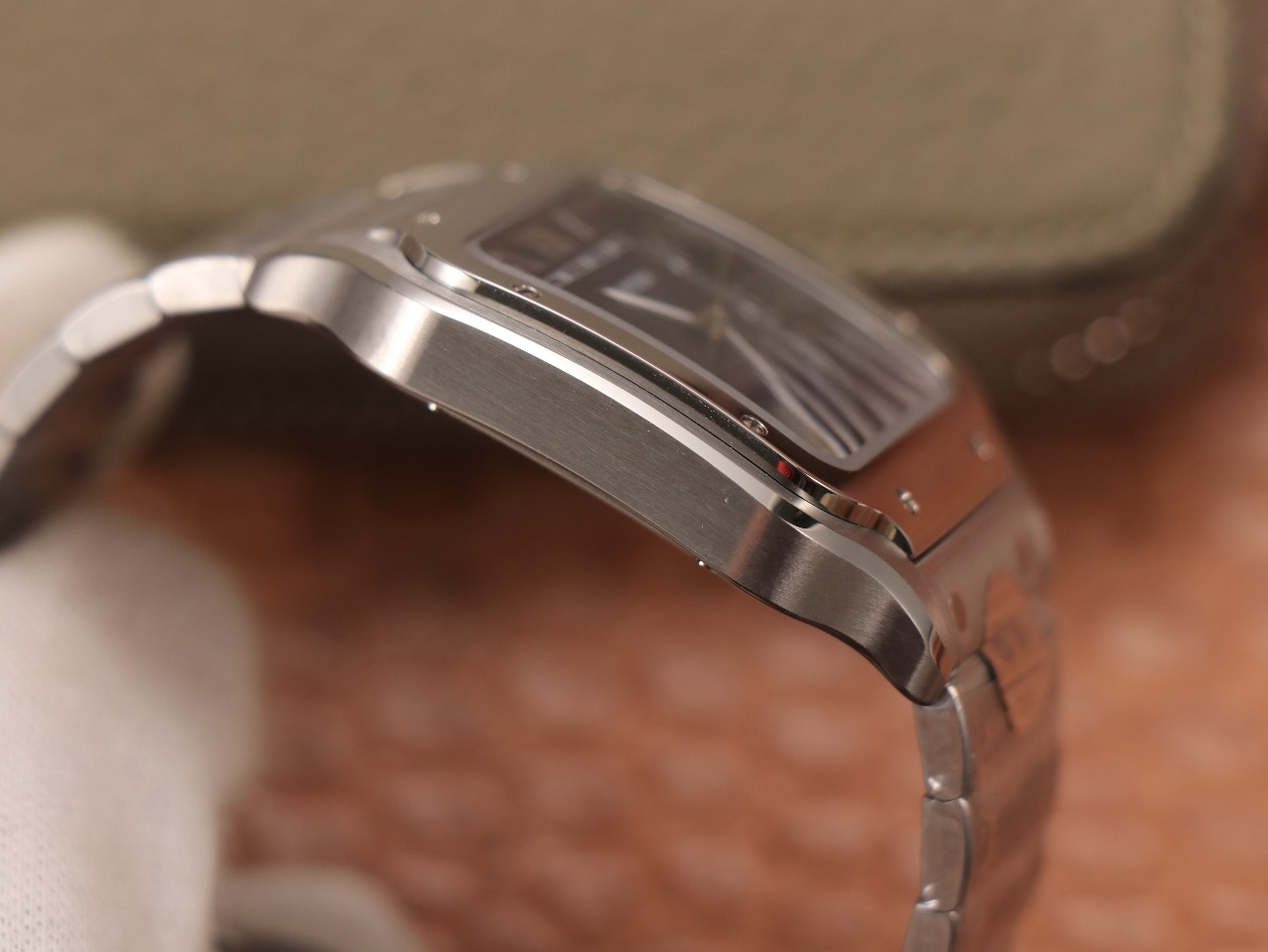 60Swiss-Cartie-Santos-Replica-Stainless-steel-strap-39.8MM-5