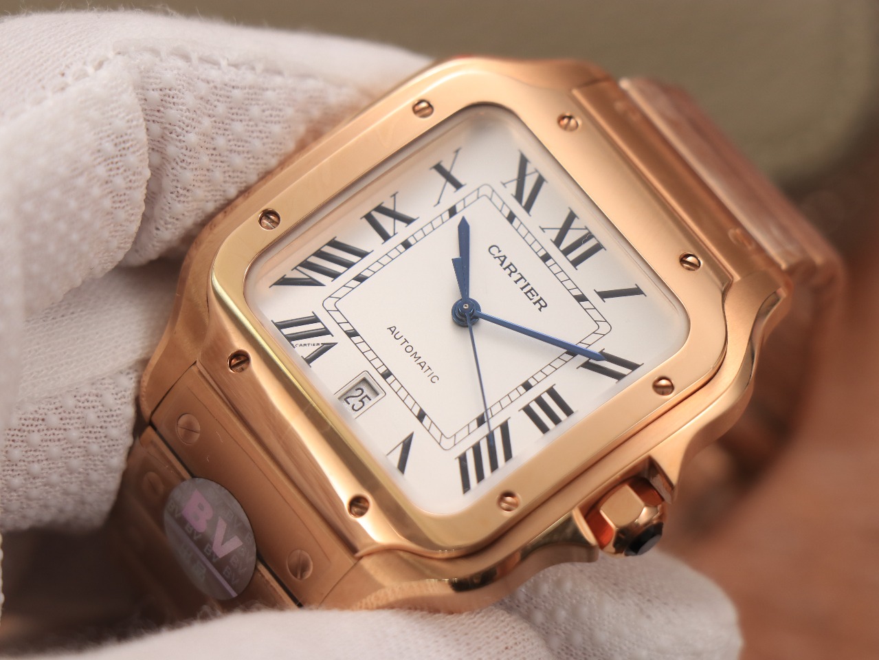 64Swiss-Cartie-Santos-Replica-Stainless-steel-strap-39.8MM-3