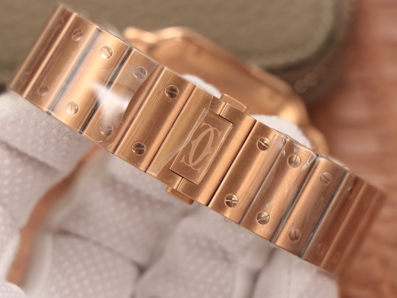 64Swiss-Cartie-Santos-Replica-Stainless-steel-strap-39.8MM-7