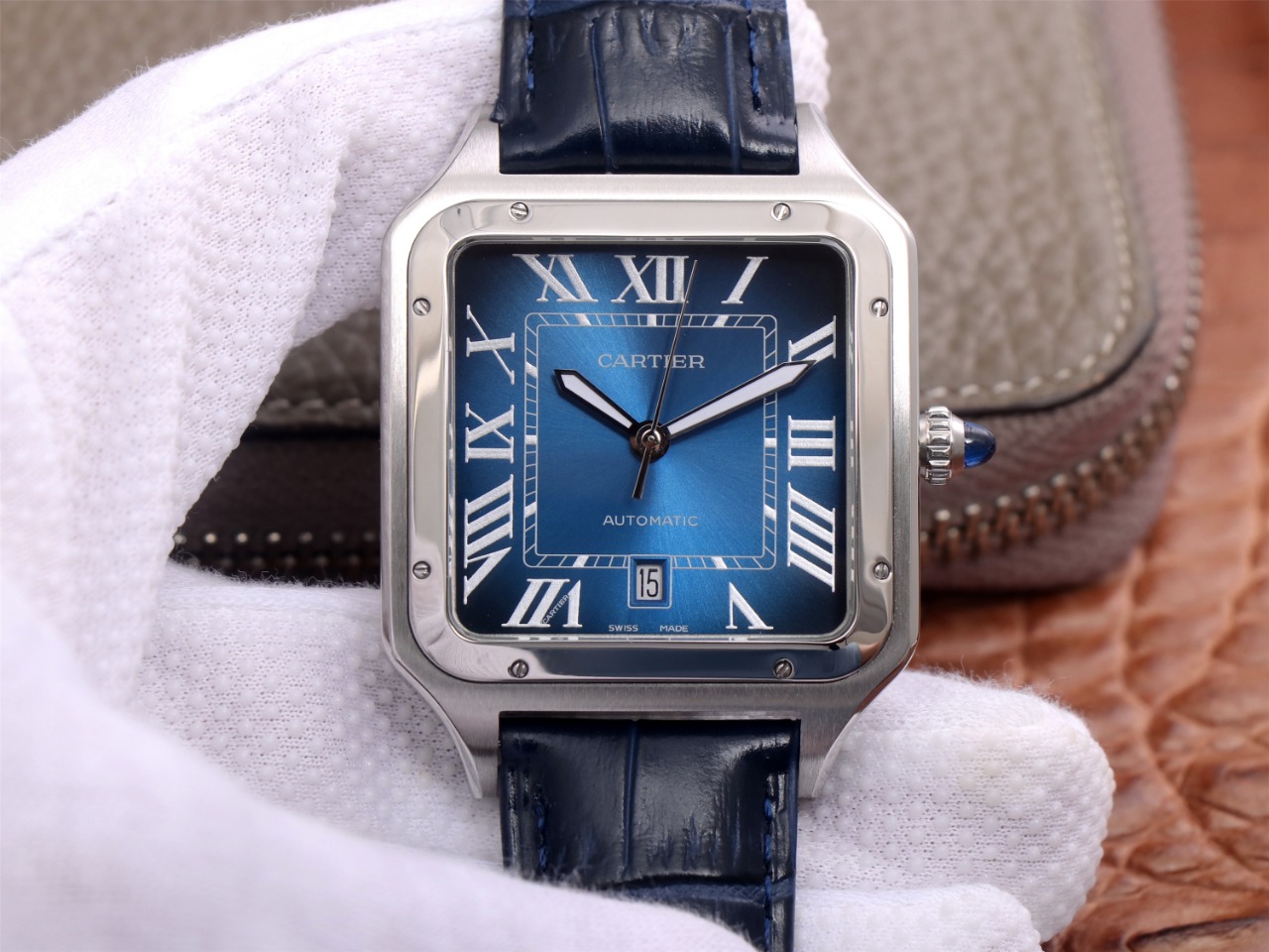 69Swiss-Cartie-Santos-Replica-Leather-strap-52MM