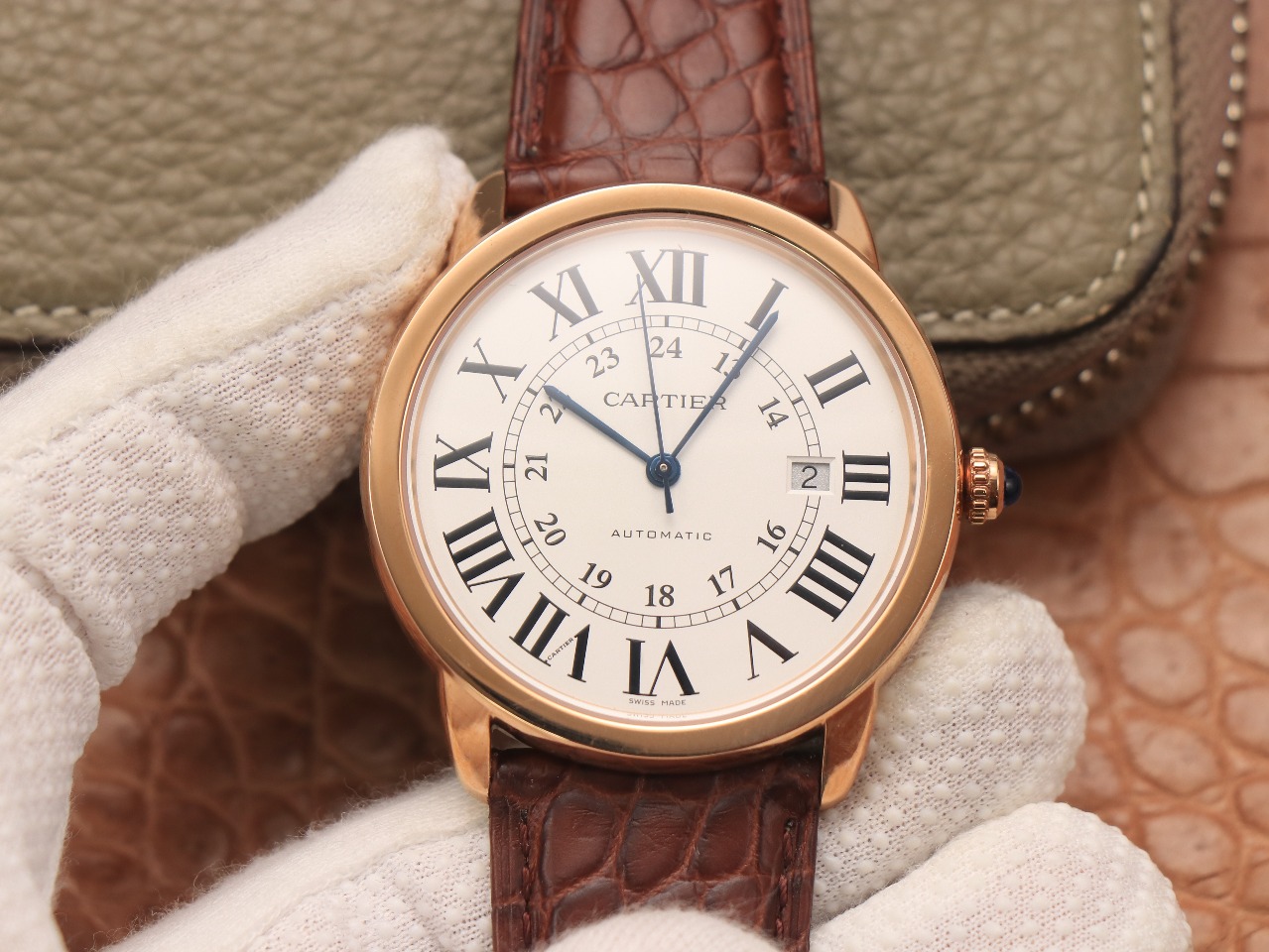 75Swiss-Cartie-Ronde-Replica-W6701010-Leather-strap-42MM