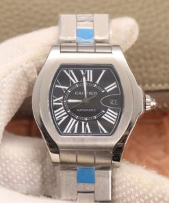 Swiss Cartier Roadster Replica Stainless steel strap 41.3MM BlackDial